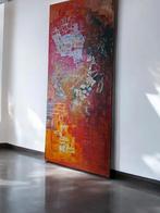 Abstract Schilderij Lia Burger nieuwprijs was €1750, Antiek en Kunst, Ophalen