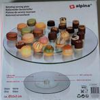 Draaiplateau van glas, Ophalen of Verzenden, Nieuw