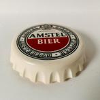 Amstel Bier viltjes in grote bierdop kroonkurk, Verzenden, Zo goed als nieuw, Viltje(s), Amstel