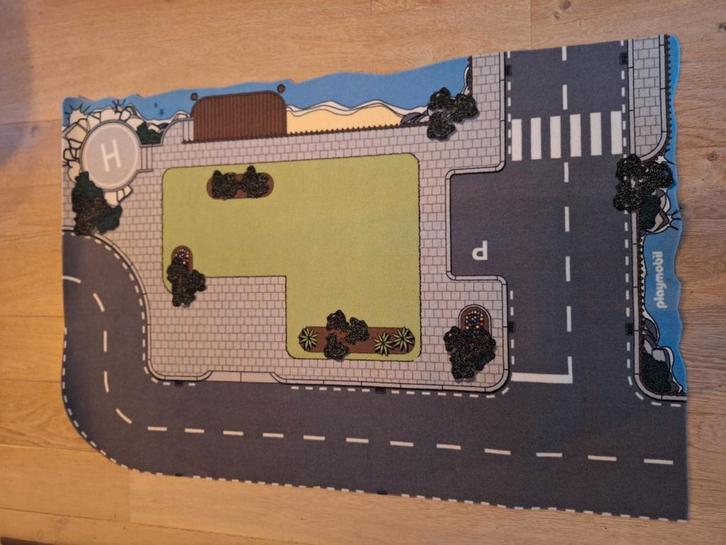 Playmobil Playcarpet City (duurzaam speelkleed) 150*100cm, Kinderen en Baby's, Speelgoed | Playmobil, Zo goed als nieuw, Ophalen of Verzenden