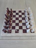 Marmer Schaakbord, Een of twee spelers, Ophalen of Verzenden, Gebruikt, Onbekend
