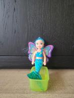 Zeemeermin Pop met Badje, Kinderen en Baby's, Speelgoed | Poppen, Ophalen of Verzenden, Gebruikt, Barbie