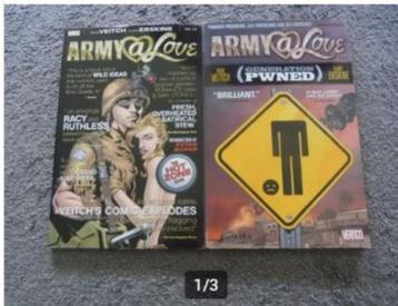 Army @ Love vol 1 en 2 beschikbaar voor biedingen