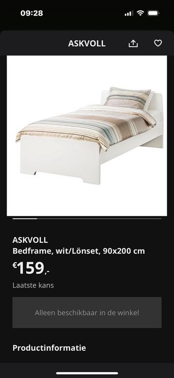 Tekoop eenpersoons bed beschikbaar voor biedingen