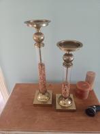 Kandelaars, Huis en Inrichting, Woonaccessoires | Kandelaars en Kaarsen, Ophalen of Verzenden, Overige materialen, Minder dan 25 cm