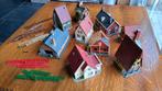 Diverse vintage modelbouw huizen en miniaturen, Hobby en Vrije tijd, Modeltreinen | H0, Gebruikt, Gelijkstroom of Wisselstroom