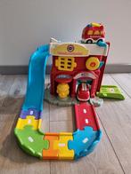 Vtech Brandweerkazerne + 2 auto's, Zo goed als nieuw, Ophalen