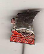 Speldje VIKING SCHIP ROOD (A2), Verzamelen, Speldjes, Pins en Buttons, Verzenden, Zo goed als nieuw, Overige onderwerpen
