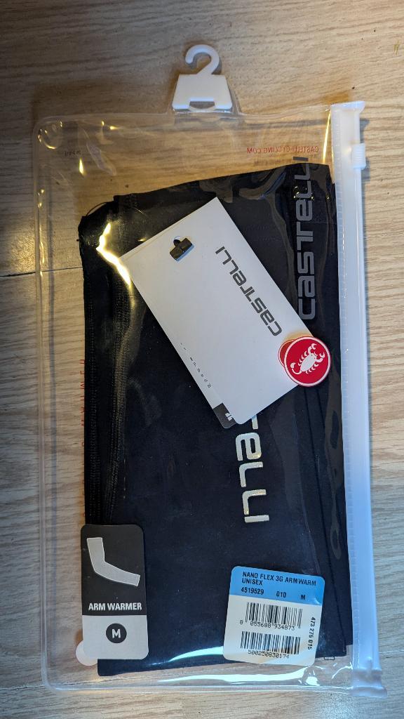 Castelli Nano Flex 3G armstukken | maat M, Fietsen en Brommers, Fietsaccessoires | Fietskleding, Nieuw, Dames, Heren, Bovenkleding