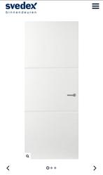 2 Nieuwe Svedex Binnendeuren – Nieuw in verpakking, Ophalen, Minder dan 80 cm, Binnendeur, Nieuw