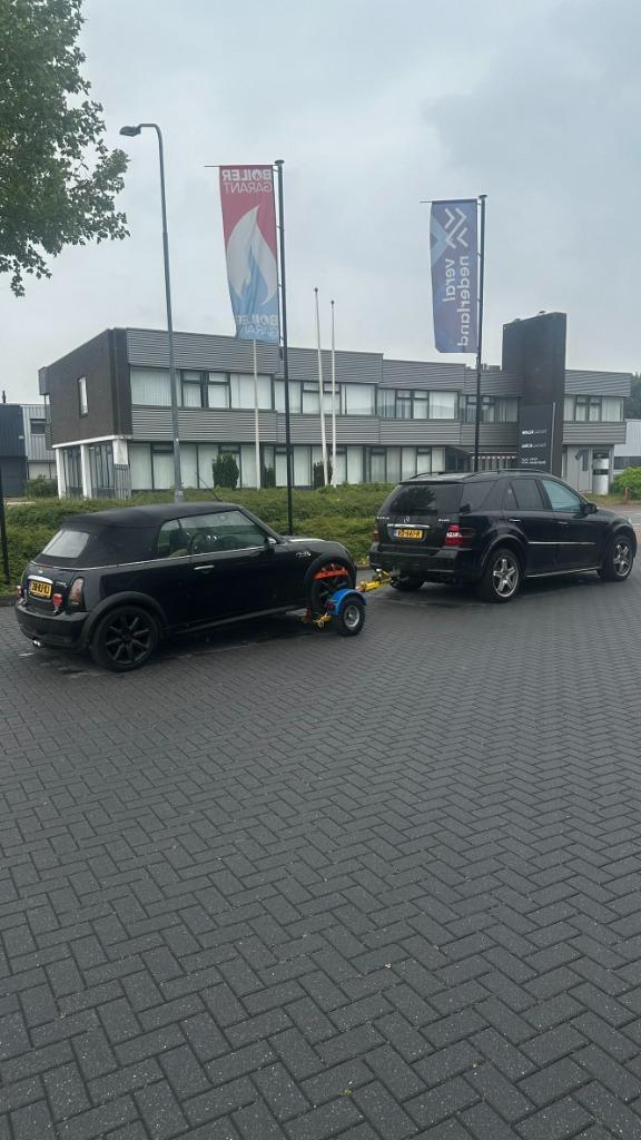 ambulance Afsleep dolly auto vervoeren zonder be rijbewijs!, Auto diversen, Aanhangers en Bagagewagens, Gebruikt, Ophalen