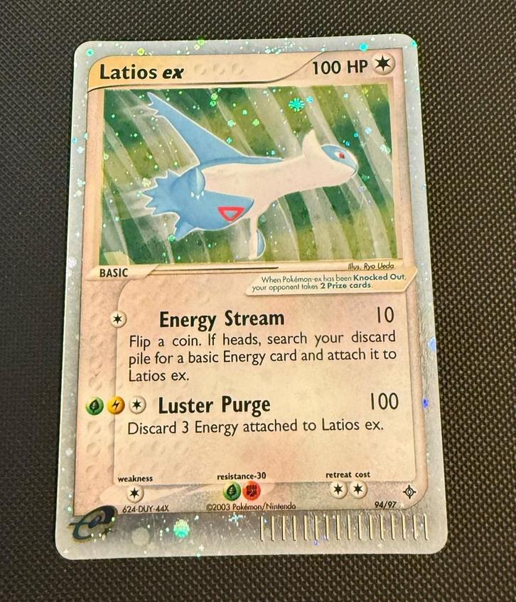 Latios ex - EX Dragon - #94, Hobby en Vrije tijd, Verzamelkaartspellen | Pokémon, Nieuw, Losse kaart, Foil, Ophalen of Verzenden