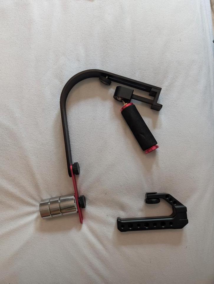 Cameragrip / Stabilisator voor Vloggen, Audio, Tv en Foto, Fotografie | Statieven en Balhoofden, Zo goed als nieuw, Overige typen