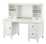 IKEA HEMNES bureaumet opbouw, Huis en Inrichting, Bureaus, Ophalen, Zo goed als nieuw, Bureau