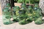 Brocante - Warme oude weckpotten!, Huis en Inrichting, Keuken | Potten en Pannen, Ophalen of Verzenden, Gebruikt, Glas, Pot, Bus of Blik