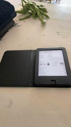 Tk zwart leren  Gecko hoesje voor Tolino e-reader, Computers en Software, E-readers, Ophalen of Verzenden, Gebruikt, 6 inch of minder