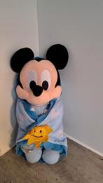 Baby Mickey Mouse knuffel 33cm met dekentje, Verzamelen, Ophalen of Verzenden, Mickey Mouse, Zo goed als nieuw, Knuffel