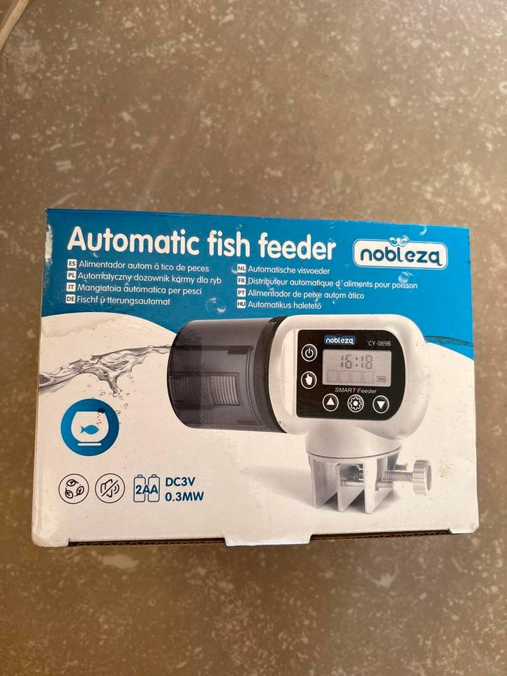 Automatisch voerapparaat, Dieren en Toebehoren, Vissen | Aquaria en Toebehoren, Zo goed als nieuw, Overige typen, Ophalen of Verzenden