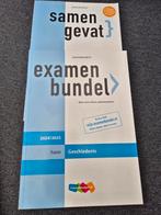 examenbundel set  geschiedenis, Ophalen of Verzenden, Zo goed als nieuw, HAVO, Geschiedenis