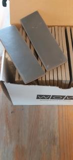 96x Nis tegels mat zwart + 1x Larchwood tegel, Doe-het-zelf en Verbouw, Tegels, Nieuw, Minder dan 5 m², Wandtegels, Keramiek