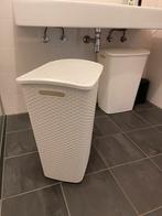 White Laundry Baskets (Set of 2) | Witte Wasmanden, Ophalen, Zo goed als nieuw, Wit, Overige typen