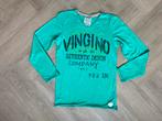 Vingino Groene longsleeve maat 152, Verzenden, Zo goed als nieuw, Vingino, Shirt of Longsleeve