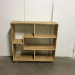 Roomdivider / boekenkast - massief teak - 120 cm - TTM Wonen, Met plank(en), 100 tot 150 cm, Www.ttmwonen.nl, 100 tot 150 cm