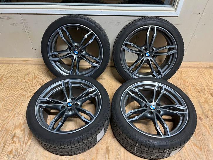 BMW 5-serie 19 inch Winterset Continental met TPMS, Auto-onderdelen, Banden en Velgen, Banden en Velgen, Winterbanden, 19 inch