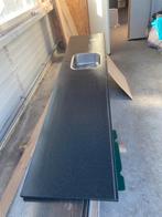 keukenblad met RVS spoelbak, Ophalen, Zwart, Nieuw, 200 cm of meer