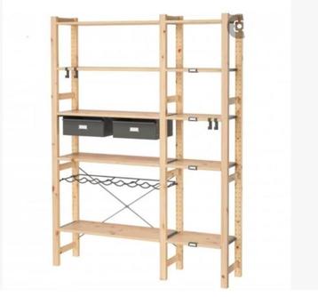 Ivar hoekkasten opbergkisten webbing voorzetdeurtjes - afbeelding 4