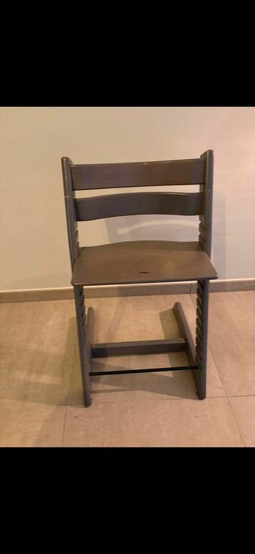 Stokke Tripp Trapp Kinderstoel –Grijs, verstelbaar & stevig  beschikbaar voor biedingen