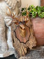 Hertenkop wanddecoratie, Ophalen of Verzenden