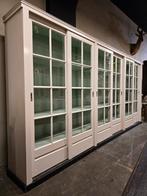 455 CM grote vitrinekast | museumkast | boekenkast | kasteel, 200 cm of meer, Ophalen of Verzenden, 200 cm of meer, Jaren 20 30