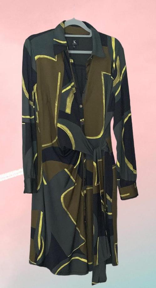 Jurk K-Design xl, Kleding | Dames, Jurken, Gedragen, Maat 46/48 (XL) of groter, Onder de knie, Verzenden