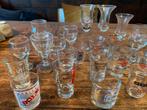 Borrelglaasjes jenever merken Bols Bokma Mispelblom etc, Verzamelen, Glas en Borrelglaasjes, Ophalen of Verzenden, Zo goed als nieuw