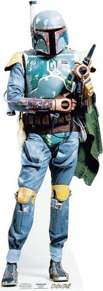 Star Wars Star Cutouts Boba Fett karton Lifesize, Verzamelen, Star Wars, Ophalen of Verzenden, Nieuw, Replica