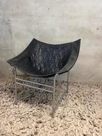 Montis Swing Stoel Gerard van den Berg, Huis en Inrichting, Fauteuils, Ophalen, Gebruikt, Leer, 50 tot 75 cm