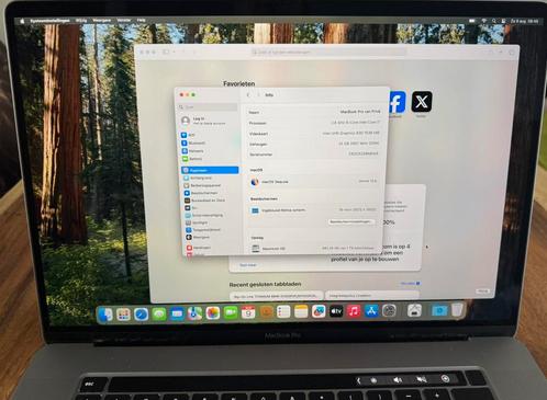 MacBook Pro 16” | i7 | 32GB RAM | 1TB SSD, Computers en Software, Apple Macbooks, Gebruikt, 16 inch, 2 tot 3 Ghz, Ophalen
