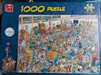 Jan van Haasteren 1000 stukjes Rommelmarkt., Hobby en Vrije tijd, Denksport en Puzzels, Ophalen, 500 t/m 1500 stukjes, Gebruikt