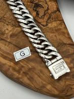 “CHAIN BIG (XL)” buddha to buddha 25,5cm maat: G “GEPOLIJST”, Ophalen of Verzenden, Zo goed als nieuw, Zilver, Zilver