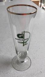 Bierglas Duitsland Glückauf Pils - hoog 20 cm, Overige merken, Glas of Glazen, Gebruikt, Ophalen of Verzenden