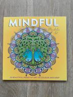 Kleurboek Mindful Mandala Art, met 20 kleurplaten, Hobby en Vrije tijd, Ophalen of Verzenden, Nieuw, Papier, Schets- of Tekenboek