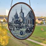 Glas in lood raamhanger, Antiek en Kunst, Antiek | Glas en Kristal, Ophalen of Verzenden