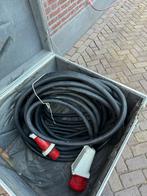Krachtstroomkabel 5x16mm2, 25m met 63A stekkers, Doe-het-zelf en Verbouw, Elektra en Kabels, Ophalen of Verzenden