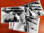 Luchtoorlog treinbeschieting  trein spoorwegen, Verzamelen, Militaria | Tweede Wereldoorlog, Nederland, Foto of Poster, Ophalen of Verzenden