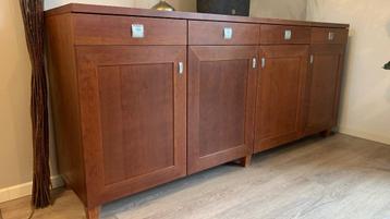 Te koop, dressoir met spiegel, tv kast en salontafel  beschikbaar voor biedingen