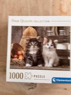 Kattenpuzzel, Ophalen of Verzenden, 500 t/m 1500 stukjes, Zo goed als nieuw, Legpuzzel