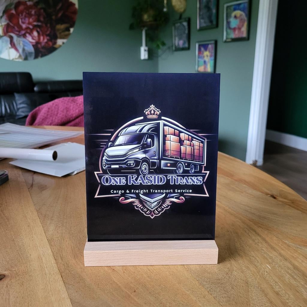 Aluminium Bedrukken - Gepersonaliseerde Decoratie, gratis on, Ophalen of Verzenden, Nieuw, Minder dan 50 cm, Minder dan 50 cm