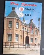 Sparta - Ajax 1992/1993, Ophalen of Verzenden, Zo goed als nieuw, Ajax, Boek of Tijdschrift