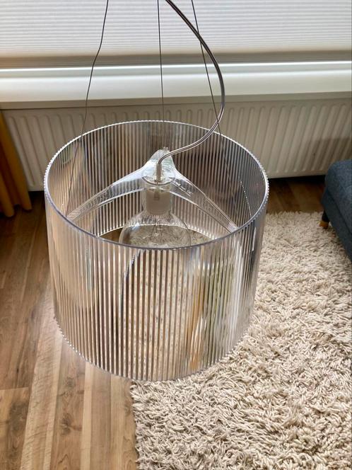 Origine Kartell GE hanglamp in perfecte staat, Huis en Inrichting, Lampen | Lampenkappen, Zo goed als nieuw, 25 tot 50 cm, Rond